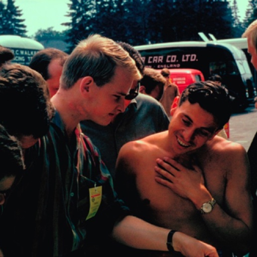 GP d'Allemagne, Nurburgring 1962 avec Jimmy, décontracté